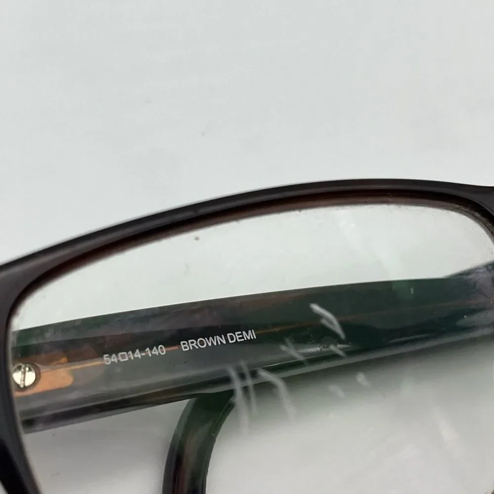 Bulova Eyeglasses Frames FAIRFAX BROWN DEMI Tortoise Rectangular 54-14-140